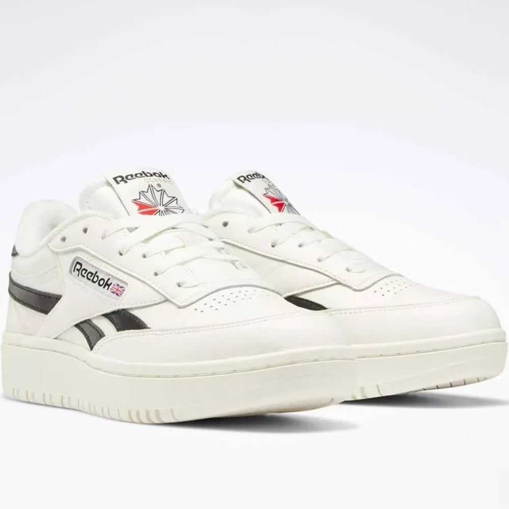 Reebok Reebok Women's Club C Double Revenge | Chalk/Core Black/Chalk - Picture 2 of 5